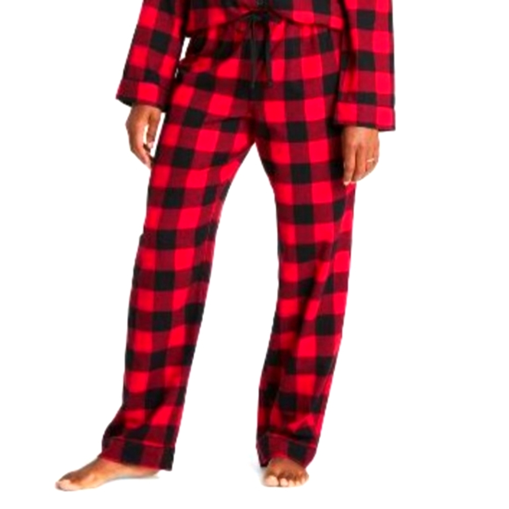 Women's Holiday Red Check Plaid Flannel Size   --  XS/L